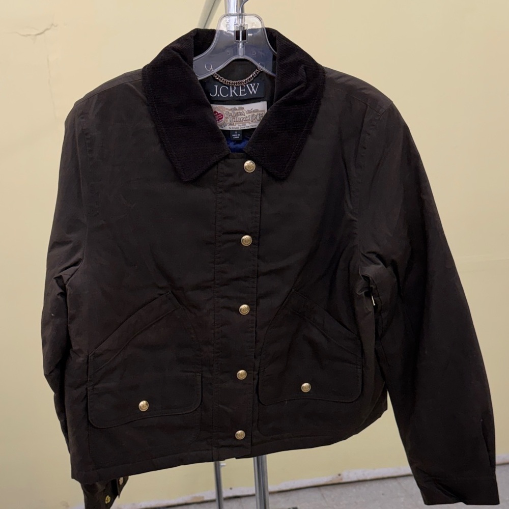 J. Crew Women's Dark Brown Utility Jacket